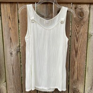 New With Tags White Tank Top